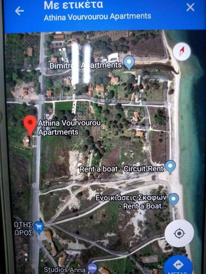 Athina Vourvourou Apartments Dış mekan fotoğraf